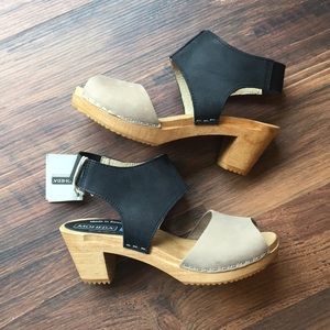 MOHEDA color block clogs
